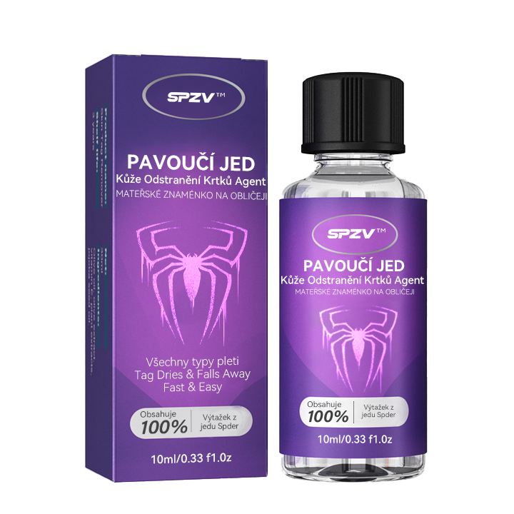 🔴🥞Spzv™ Pavoučí Jed Kůže Odstranění Krtků Agent